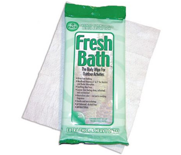 Fresh Bath Body Wipes