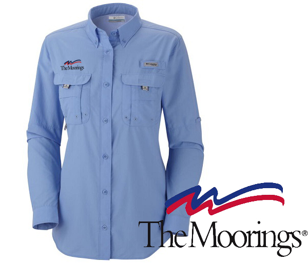 Moorings W's L/S Bahama Shirt by Columbia