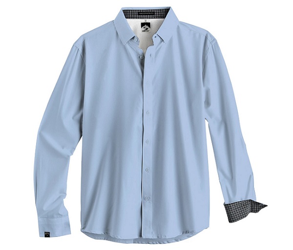 Thomson M's Eco Woven Wrinkle-free Travel Shirt
